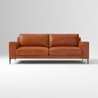 Harper Leather Sofa (76"&ndash;96")