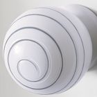 Emma Chamberlain Spiral Glass Sconce (6")