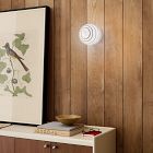 Emma Chamberlain Spiral Glass Sconce (6")