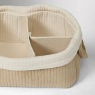 Foldover Quilted Diaper Caddy