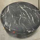 Open Box: Alexander Indoor/Outdoor Coffee Table (36") - Faux Black Marble