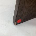 Open Box: Eguzki Swivel Counter Stool (31") - Sapphire Khaki, Burnt Oak