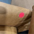 Open Box: Haven Loft Leather Sofa (86") - Ludlow Leather Sesame, Pecan