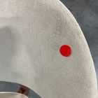 Open Box: Hyde Dining Chair - Deluxe Velvet Clay, Cool Walnut