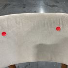 Open Box: Hyde Dining Chair - Deluxe Velvet Clay, Cool Walnut