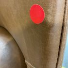 Open Box: Mid-Century Leather Swivel Counter Stool (26.6") - Saddle Leather Nut, Acorn