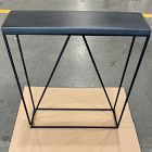 Open Box: Patrick Cain Designs Hilicus Terrazzo Entryway Table (28") - Black