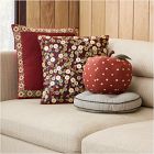 Emma Chamberlain Embellished Button Pillow Cover