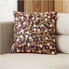Emma Chamberlain Embellished Button Pillow Cover