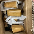 Open Box: Nell Chair - Performance Chenille Crossweave Ochre, Light Walnut