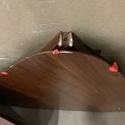 Open Box: Retro Tripod Coffee Table (32") - Walnut