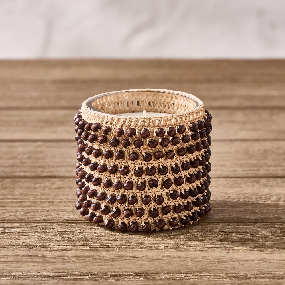 Beaded Citronella Candles