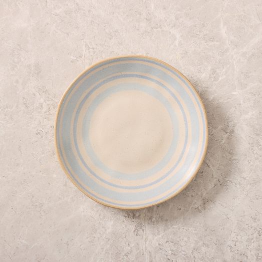 Cabana Stripe Stoneware Salad Plate Sets by West Elm