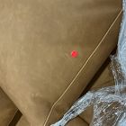 Open Box: Haven Loft Leather Sofa (86"W) - Ludlow Leather Sesame, Pecan