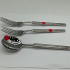 Open Box: Jaxson Stainless Steel Flatware Sets - Brushed &amp; Mirrored