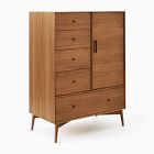 Open Box: Mid-Century Chifforobe (40") - Acorn