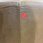 Open Box: Slope Leather Dining Chair (Set of 2) - Nut Leather Saddle, Charcoal