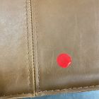 Open Box: Slope Leather Dining Chair (Set of 2) - Nut Leather Saddle, Charcoal