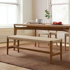 Brenna Woven Dining Bench