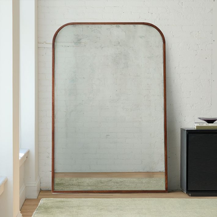 Streamline Oversized Wide Arch Floor Mirror | West Elm