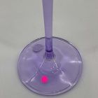 Open Box: Estelle Colored Stemware Glasses, Set of 6 - Lavender