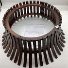 Open Box: Modern Wood Tree Collar - Dark Walnut