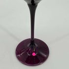 Open Box: Estelle Colored Glass Stemmed Wine Glasses (Set of 6) - Amethyst