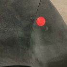 Open Box: Bennett Swivel Club Chair (33.5") - Performance Velvet Slate, Cool Walnut