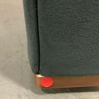 Open Box: Bennett Swivel Club Chair (33.5") - Performance Velvet Slate, Cool Walnut