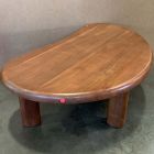 Open Box: Cannellini Solid Wood Coffee Table (47") - Cool Walnut