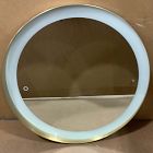 Open Box: Curved Light Up Vanity Mirror (28") - Antique Brass