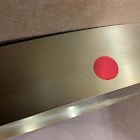 Open Box: Curved Light Up Vanity Mirror (28") - Antique Brass