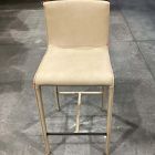 Open Box: Dolores Leather Counter Stool (26") - Ludlow Leather Sand