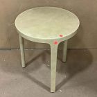 Open Box: Dolores Leather Side Table (16") - Ludlow Cumin