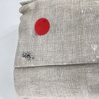 Open Box: Linen Roman Blackout Shade (36" x 64") - Natural Flax