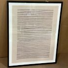 Open Box: Naturalive Textile I Framed Wall Art - Black