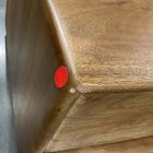 Open Box: Anton Solid Wood Storage Coffee Table (42") - Burnt Wax