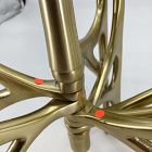 Open Box: Art Deco Menorah - Antique Brass