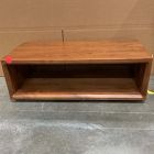Open Box: Calla Solid Wood Coffee Table (48") - Cool Walnut