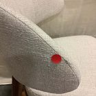 Open Box: Hyde Counter Stool (26") - Deco Weave Sand, Cool Walnut