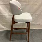 Open Box: Hyde Counter Stool (26") - Deco Weave Sand, Cool Walnut