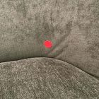 Open Box: Laurent Right-Arm 2 Seater Sofa - Performance Distressed Velvet Juniper, Blonde