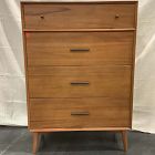 Open Box: Mid-Century 4-Drawer Dresser (34") - Acorn