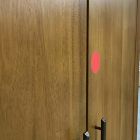 Open Box: Mid-Century Armoire (38") - Acorn