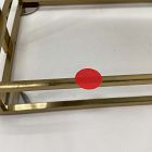 Open Box: Modern Resin Stone Vanity Mirror - Antique Brass