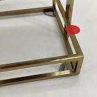 Open Box: Modern Resin Stone Vanity Mirror - Antique Brass