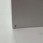 Open Box: Modern White Lacquer Jewelry Box - Cube