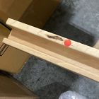 Open Box: Nook Woodworking Picture Ledge Display Shelf (54"L x 2"D) - Maple