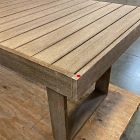 Open Box: Portside Outdoor Dining Table (96") - Driftwood