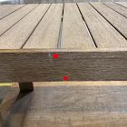 Open Box: Portside Outdoor Dining Table (96") - Driftwood